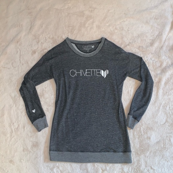 The chive Chivette tunic sweater charcoal sz med - Picture 2 of 8